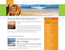 Tablet Screenshot of missionbeachmanagement.com